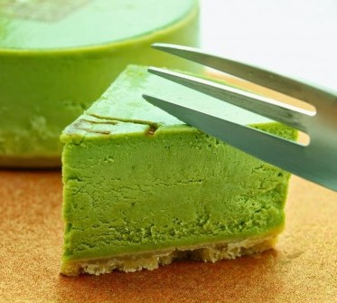 Green Cheesecake con Espirulina 